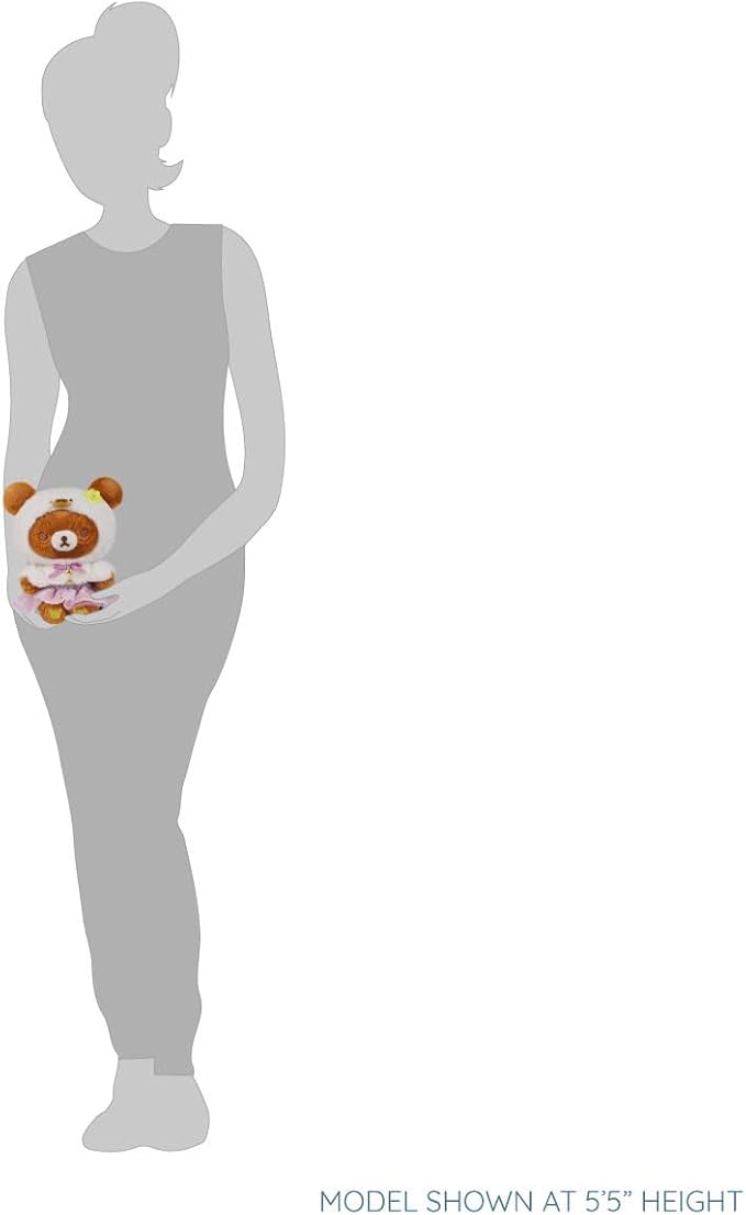 San-X Original Rilakkuma Swan Series Plush - 7" Chairoikoguma