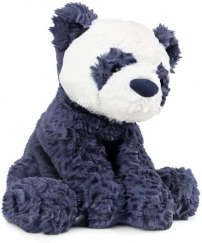 GUND Cozys Collection Panda, Panda Bear Stuffed Animal, Plush Toy for Ages 1 and Up, Navy Blue, 10”