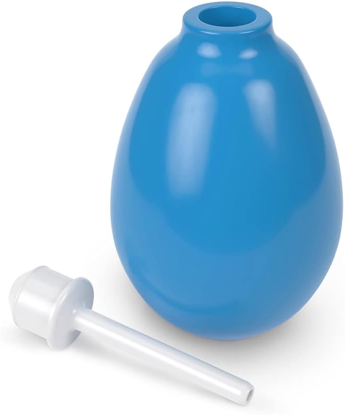Flents Reusable Rectal Syringe Bulb, 8 oz Enema & Douche Kit, Latex-Free | Large Capacity Set Supports Personal Hygiene Needs, Comfortable Components For Routine Use, Durable, Reusable Design