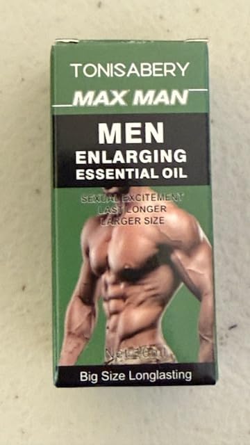 Tonisabery Max Man Essential Oil – Male Massage (10ml) (Green)