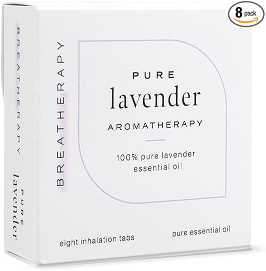 Aroma Patches - Lavender - Pure Essential Oil Patch for Aromatherapy - Help for Stress, Sleep and Headache