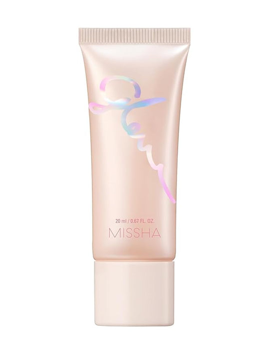 MISSHA Glow Skin Balm 0.68 fl oz/ 20ml, 4-in-1 Primer, Moisturizing Cream, Morning Pack, Luminizing Cream for a Flawless Natural Glow, Glass Skin