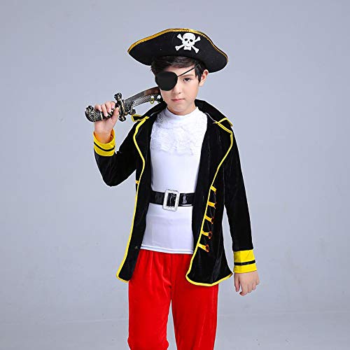 Oarkive Eye Patch for Adults – Soft Black Eyepatch for Pirate Costume, Cosplay, Halloween, Adjustable Eye Patches for Dress Up