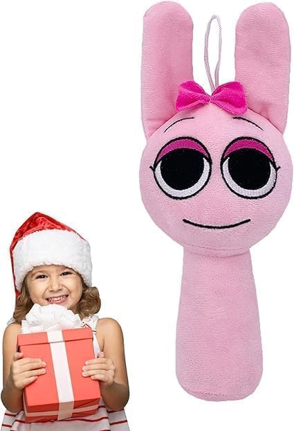 Sprunky Plush Toys Sprunky Wenda and Gray Plushies Sprunky Plushes Soft and Funs Stuffed Toys Dolls for Fans and Friends Birthday for Girls Boys (Pink)