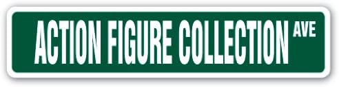 Action Figure Collection Street Sign Collector Box Set Character Figurine | Indoor/Outdoor | 24" Wide