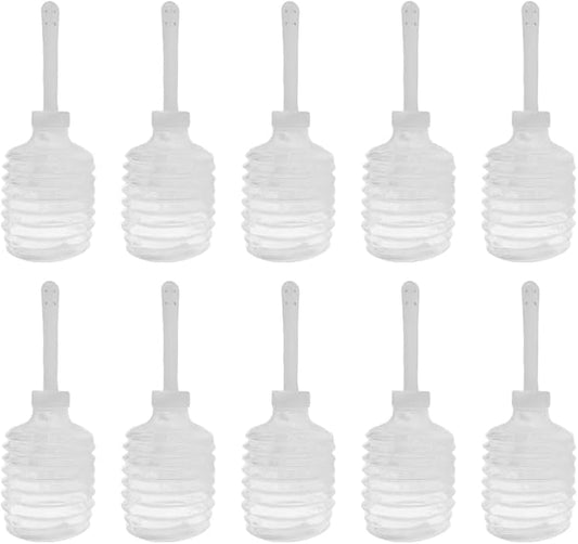 Artibetter 10pcs Disposable Enema Douche Applicator Bottle Vaginal Douche Anal Applicator for Women Men 200ml (Transparent)