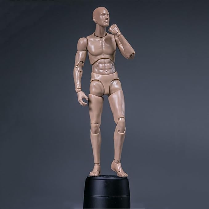 1:12 Scale Male Figure Body 6in Flexible Drawman Action Figure Doll Miniature Figure Collection