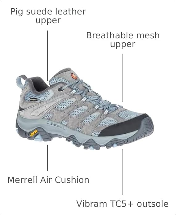 Merrell Women's Moab 3 Waterproof Hiking Shoe