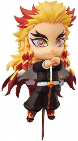 Good Smile Company Demon Slayer: Kimetsu no Yaiba: Kyojuro Rengoku Nendoroid Action Figure