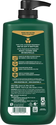 Irish Spring 5 in 1 Body Wash for Men | 24 Hour Freshness | For Body Face Hair | Biodegradable Ingredients | 30 Oz Pump 2-Pack