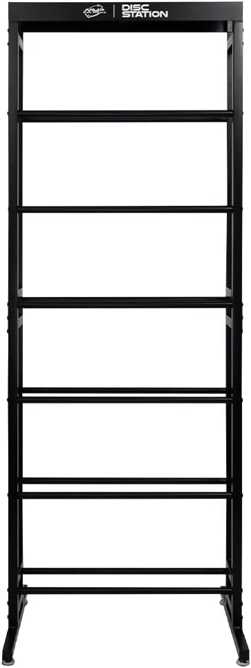 MVP Disc Sports Disc Station Disc Storage Rack (Choose Your Size and Color)