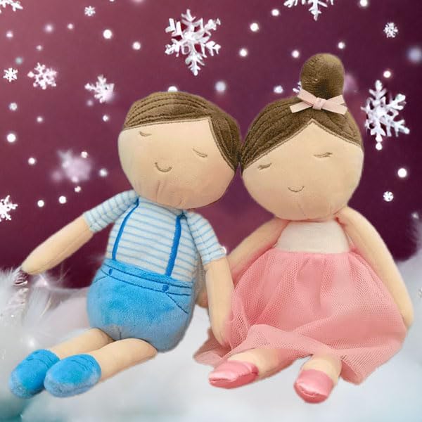 Baby Doll Soft Ballerina Doll Plush 13.7" (Girl)