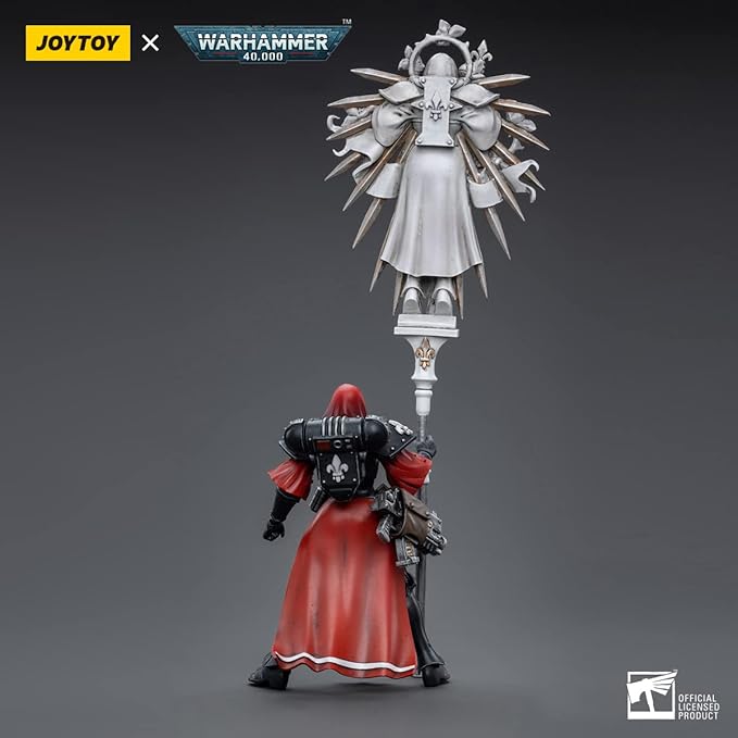 JOYTOY 1/18 Action Figures - Warhammer 40,000 Adepta Sororitas lmagifier Sister Saelon - 4‘’,Classic Character,Collectible,Age 15 and Above