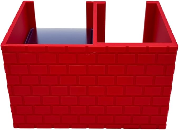 EnderToys CardCare Lite (Red Brick) - Toploader Dispenser - Penny Sleeve Holder