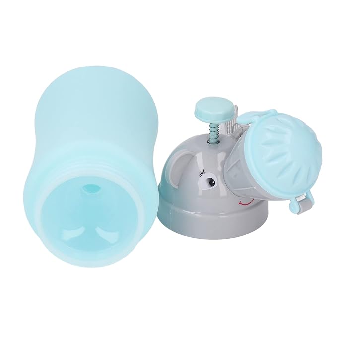 Portable Travel Potty Emergency Urinal for Car, Camping, Outdoor Adventures, Child Toddler Kids Training Cup, Blue, PP Material