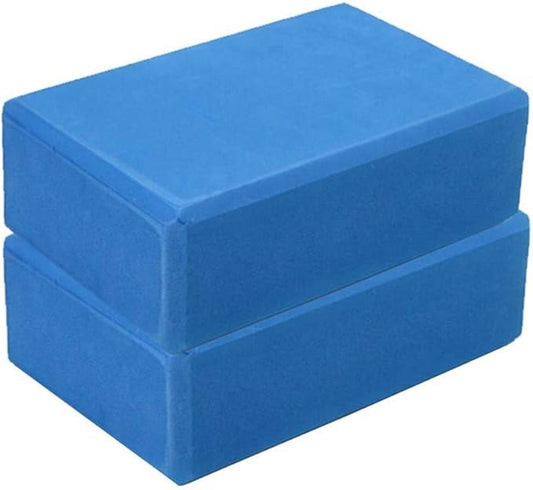 Yoga Blocks Bulk 2 Pack Supportive Latex-Free EVA Foam Yoga Blocks Set,9×6×3 Inches Non-Slip Surface Lightweight High Density Yoga Blocks for Exercise Pilates Stretching Meditation