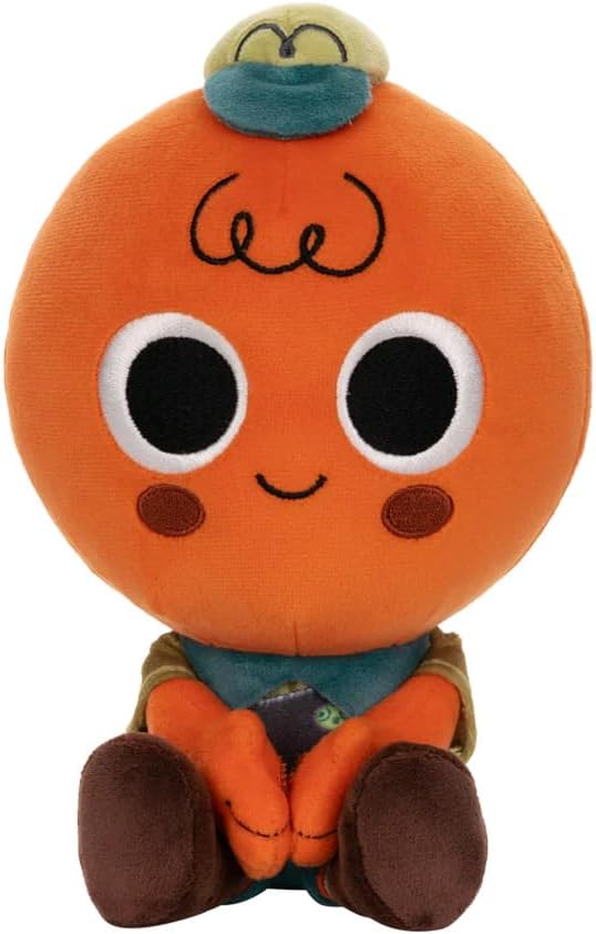 Bing-Bong-Peak Scout Ornaments Figurines Plush Pillow Doll Decorative Stuffed Figurine Hugable Cushion Home Sofa Bed 7.28inch (Orange)