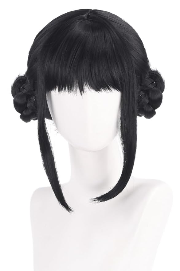 Anime Cosplay Wig Black Halloween Party Costume Wig