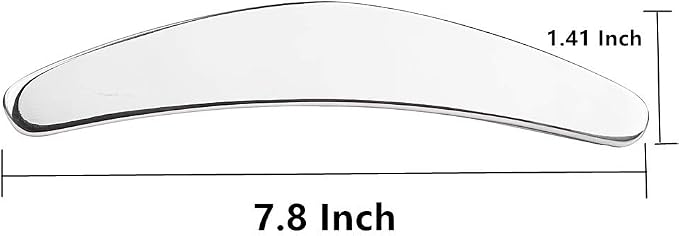 Medical Grade Stainless Steel Gua Sha Guasha Massage Soft Tissue Therapy Used for Back, Legs, Arms,Neck,Shoulder (A)