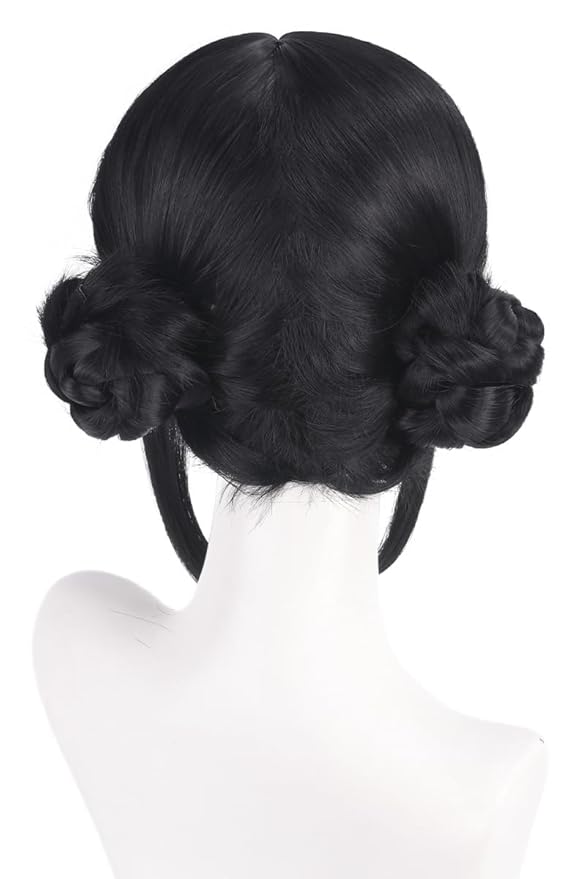 Anime Cosplay Wig Black Halloween Party Costume Wig