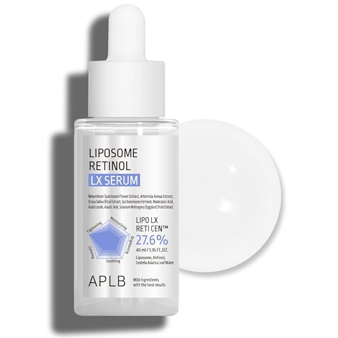 APLB Liposome Retinol LX Serum | LIPO LX RETI CEN™ 27.6% 1.35 FL.OZ/Korean Skincare, Efficient absorption, Elasticity Care, Wrinkle care, Revitalize for gentle and improve skin texture