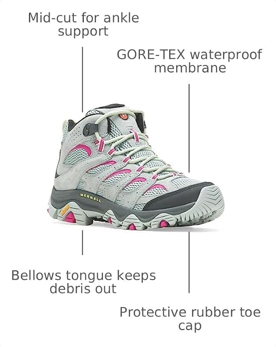 Merrell Women's Moab 3 Waterproof Hiking Shoe