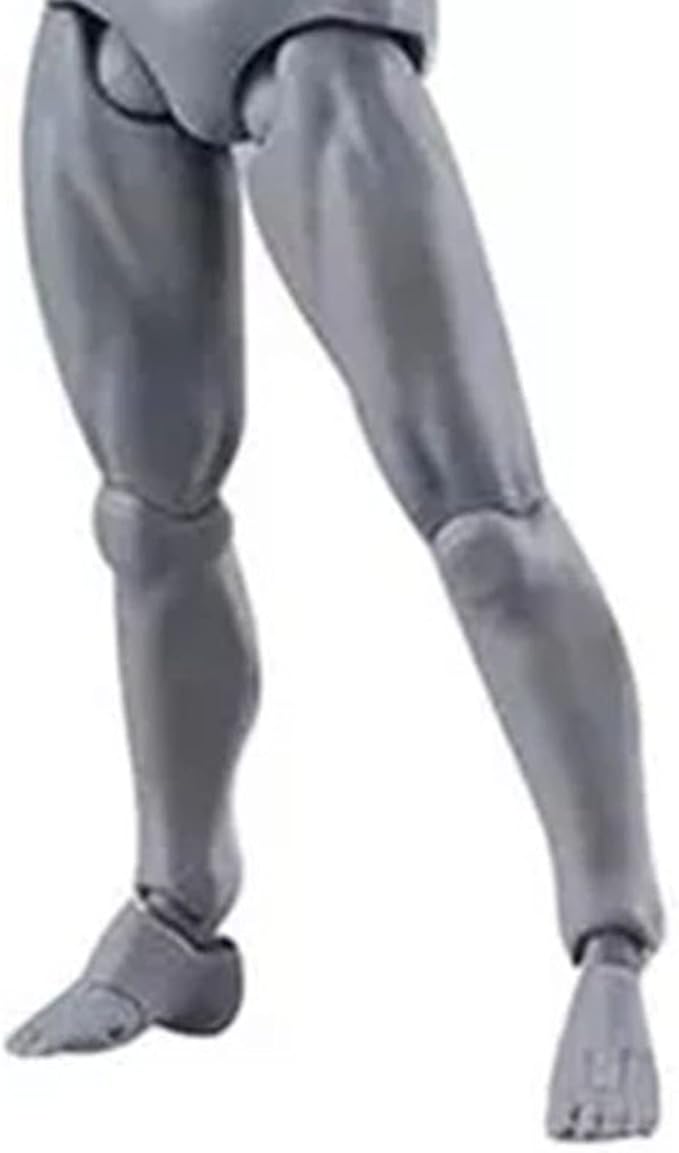 PVC Drawing Figure Action Mannequin, PVC Drawing Figure Model Drawing Figure Mannequin, Action Figure Body, for Sketching, Painting, Drawing, Female Artist (Male) (Man #13)