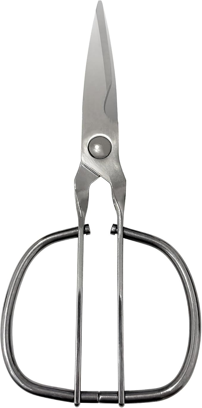 Heavy Duty Stainless Steel Detachable Scissors, Metal Scissors for Food, Professional Chef Shears Bone Cutting Meat Pizza Scissors Kitchen Utensils Come Apart, 9 Inch, Silver