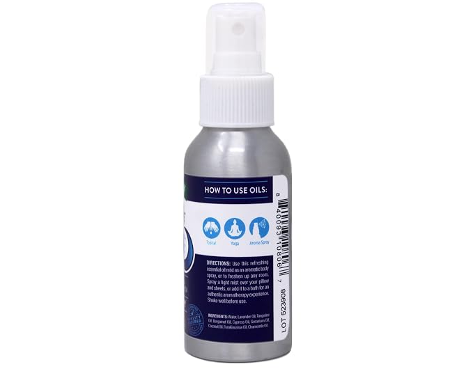 Nature's Truth Good Nite Essential Oil Topical Mist, Calming Blend, Yoga, & Aroma Spray, 2.4 FL OZ - 2 Pack