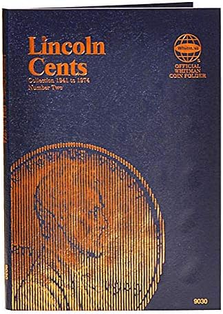 Whitman US Lincoln Cent Coin Folder Volume 2 1941 - 1974 #9030