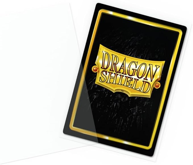 Dragon Shield | Japanese Size Card Matte Sleeves | 60 CT - Smooth & Tough Premium TCG Sleeves - Compatible with Yu-Gi-Oh, Naruto, Cardfight & Vanguard | Clear