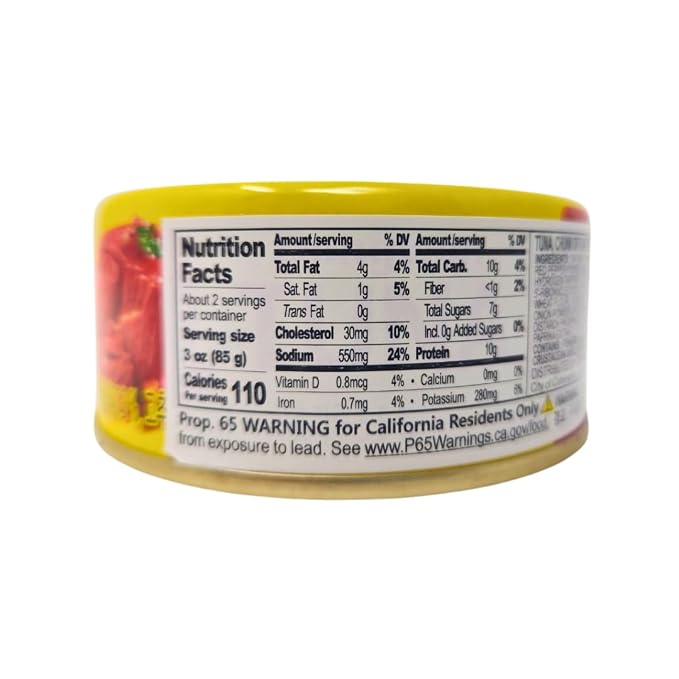 Dongwon Tuna in Hot Pepper Sauce with Vegetables, 150g (4 Pack)
