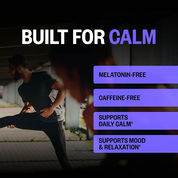 ONNIT New Mood Daily Stress Support Capsules, IGEN™ Non-GMO Tested, Sleep and Mood Support Supplement for Men and Women, Daily Stress Management Capsules, 30 Count