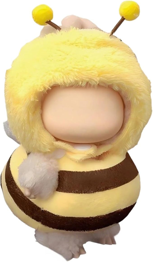 2026 New Adorable Bee Clothes for 17cm Dolls, Outfits for Clothes Set, Cute Dolls Keychain Accessories (Doll Not Included)