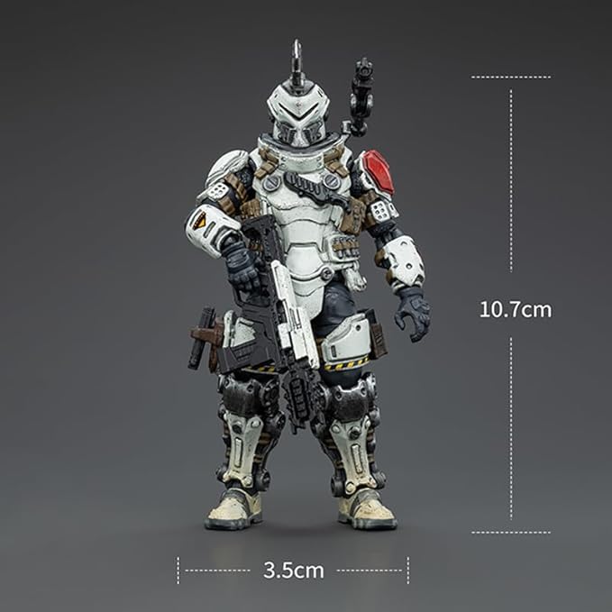JOYTOY 1/18 Action Figure Battle for The Stars Sorrow Expeditionary Forces 09th Legion Assault Company-Sergeant Major Collection Model Birthday Gifts