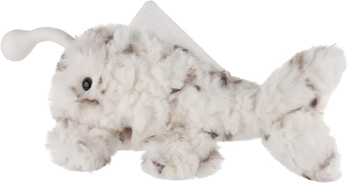 Apricot Lamb Ocean Lantern Fish Plush Stuffed Animals for Kids, Soft Cute Plushies Toys for Baby Girl and Boy, Fluffy Ocean Lantern Fish 10.7 Inches