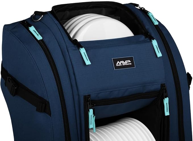 MVP Disc Sports Voyager Lite Backpack Disc Golf Bag (Choose Your Favorite Color)