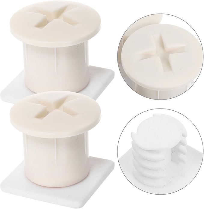 8PCS Slide Screw Caps Plastic Fixing Covers for Playground Equipment Replacement Parts with Corrosion-Resistant Design Easy Installation for Curved Slides and Swing