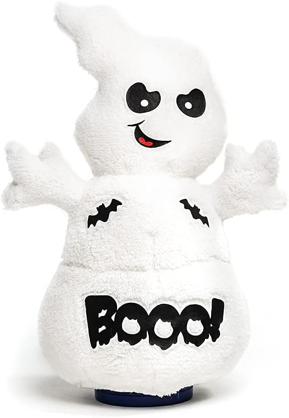 Cuddle Barn - Spook Jr & Trick-or-Treat Tammy Bundle of 2 | Halloween Animated Tuxedo Cat & Singing Ghost |Stuffed Animal Plush Toy