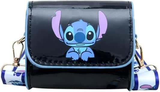 For Stitch Crossbody Bags for Women Teenagers Girls Purse Shoulder Bag for Shopping Vacation Stitch Gifts for Girls (black)
