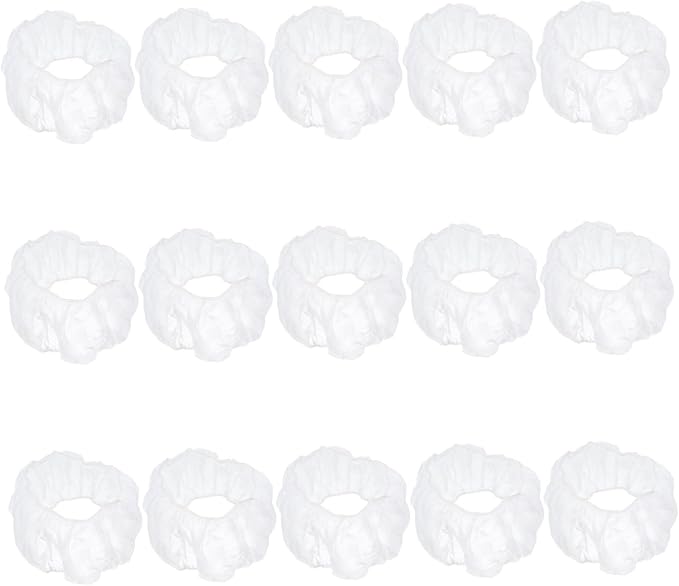 30pcs Disposable Toilet Seat Cover Non-Woven Potty Seat Protectors Travel-Friendly Cushions for Adults for Hospital Hotel Camping and Outings