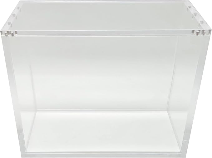 One Piece Booster Box Acrylic Case - Premium UV Protected Clear Display Case for TCG One Piece Card Game USA Version | 8mm Thick Walls Strong Magnetic Closure | Protective Collector Showcase