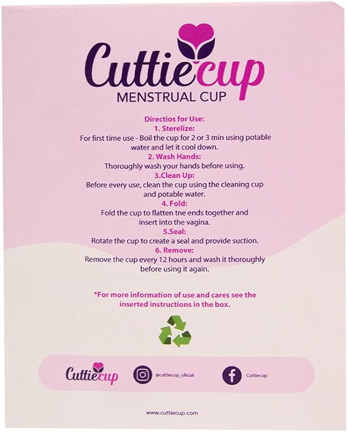Double Pack, Menstrual Cup, Complete Kit (Above 30 Years)…