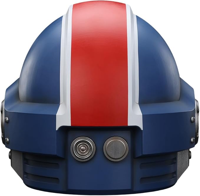 JOYTOY Warhammer 40K Action Figure 1/18 Ultramarines Lieutenant Titus' MKX Helmet Collection Models Birthday Gifts
