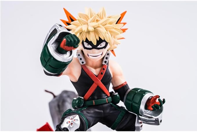 MHA Figures Midoriya Izuku Action Figure Battle Pose PVC Model 17cm MHA Collectible Statues Midoriya Izuku Figurine Desktop Ornaments