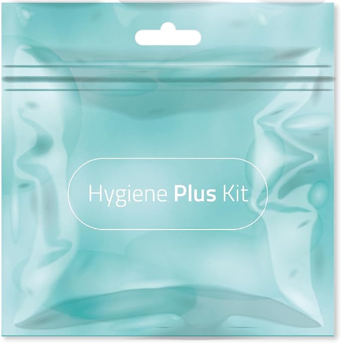 Hygiene Plus Period Kit with Disposable Underwear (Medium) – Menstrual Kit with Tampon, Pad & Pantyliner – Feminine Hygiene Kit for Girls, Teens & Women (Teal)