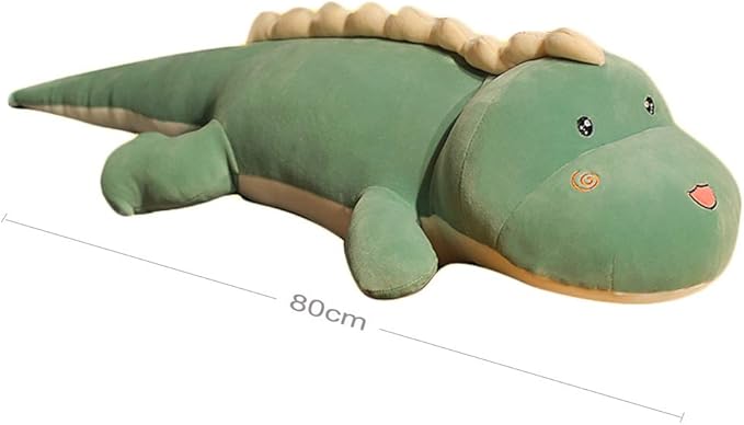 Dinosaur Plush Toy Pillow Cute Big Dinosaur Stuffed Animal Doll Large Plush Anmial Pillow Gifts for Kids Birthday,Valentine,31.5 inch