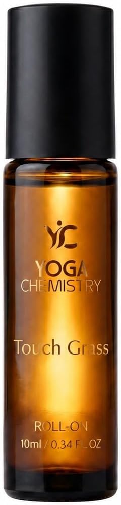 Touch Grass Essential Oil Roll-On 10 ml / 0.34 fl oz Pre-Diluted Pulse Point Aromatherapy Blend for Presence and Stillness Earthy Floral Warm