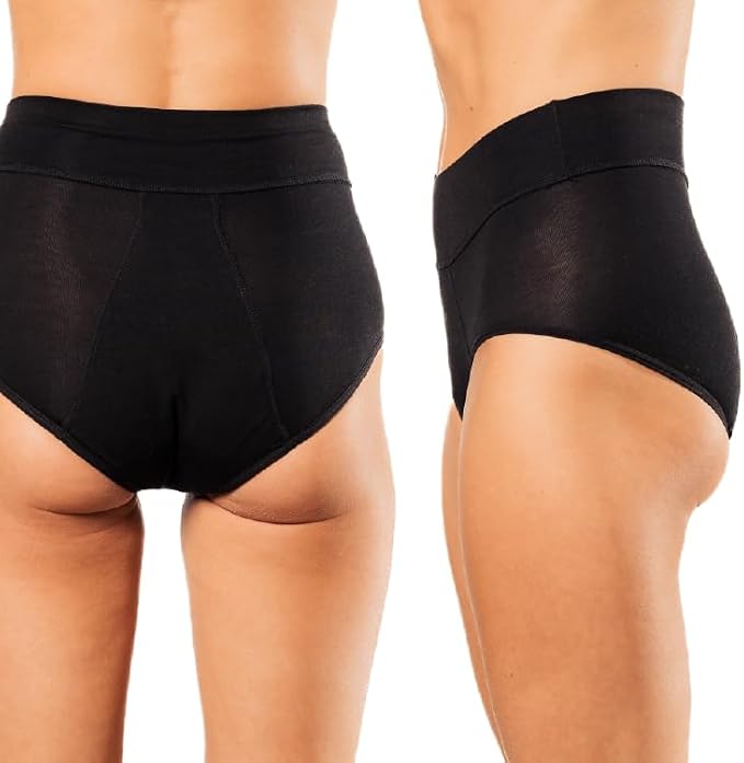 Bambody Absorbent Period Panties - Bamboo Rayon - Leakproof Period Underwear for Women and Teens - All-Day Long Protection