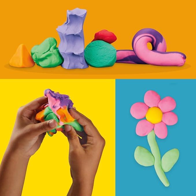 Play-Doh 22 Pack Ultimate Color Variety, Bulk Assorted Colors, 2 & 4 Ounce Modeling Compound Cans, Kids Arts & Crafts, Preschool Toys, Back to School Supplies, Ages 2+ (Amazon Exclusive)